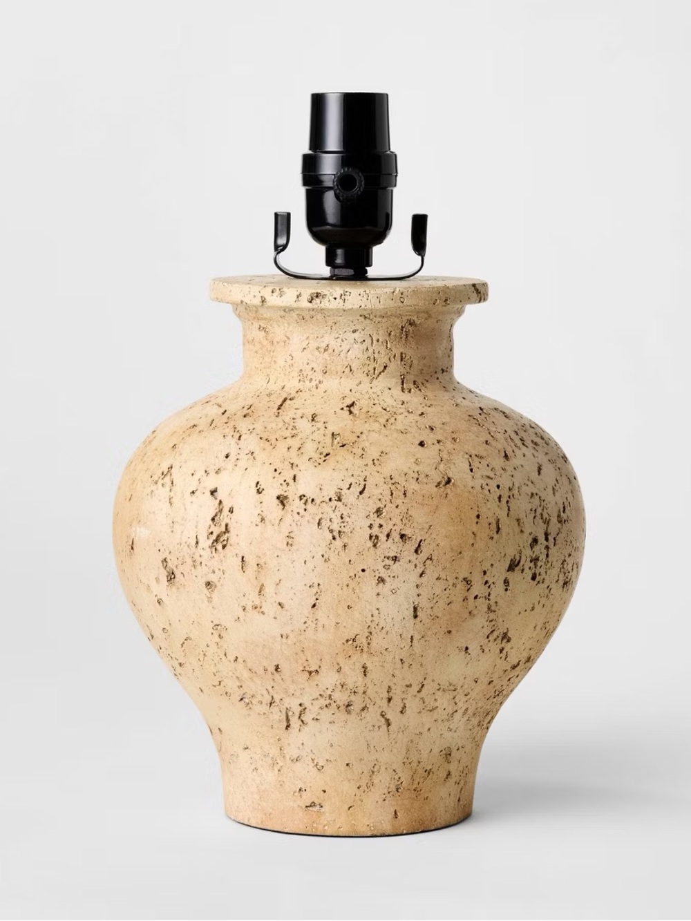 Beige Stone Lamp Base - Threshold™ designed with Studio McGee